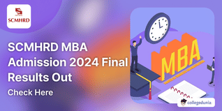 SCMHRD MBA Admission 2024 First Merit List Out; Check Here